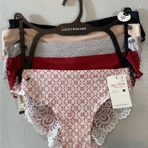 Lucky Brand Women's Assorted Lace Panties